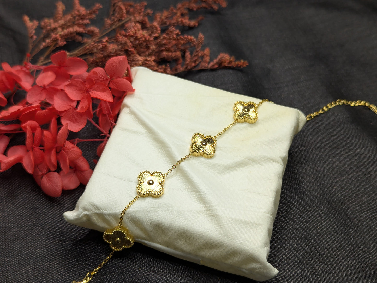 Golden Blossom Bracelet