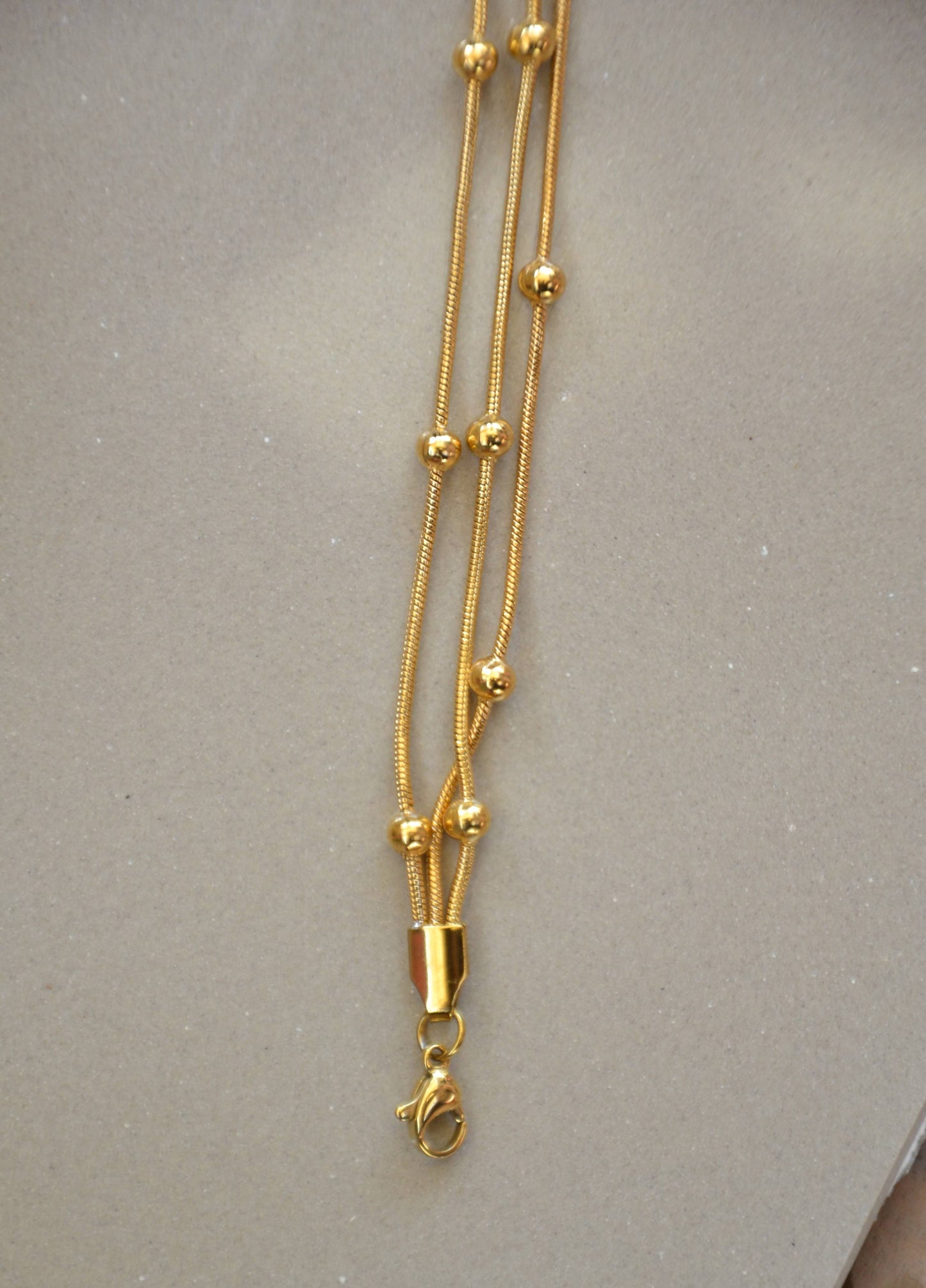 Elegant Beaded Layers Bracelet