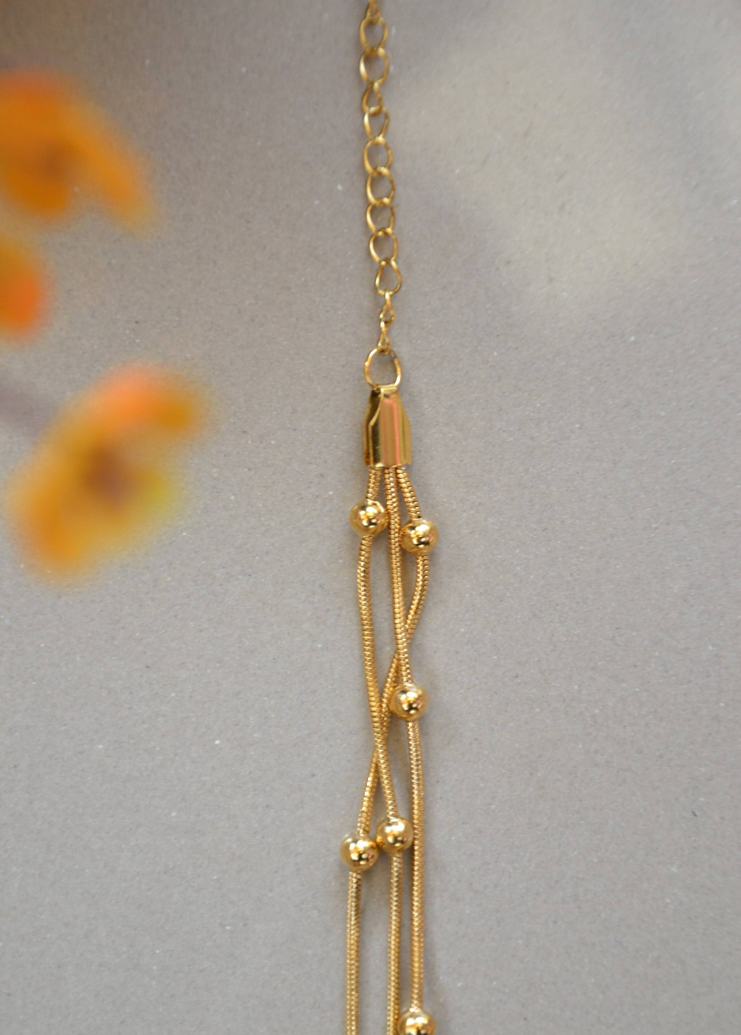 Elegant Beaded Layers Bracelet