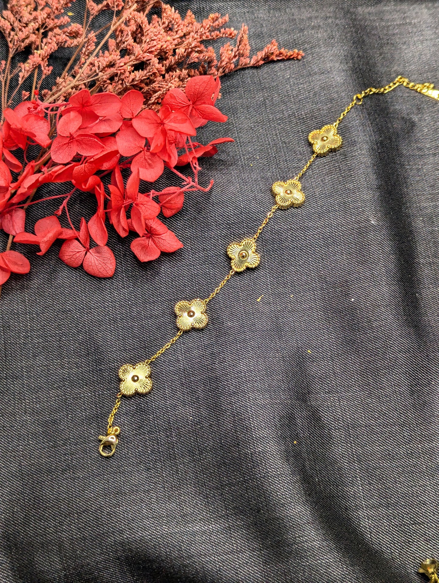 Golden Blossom Bracelet