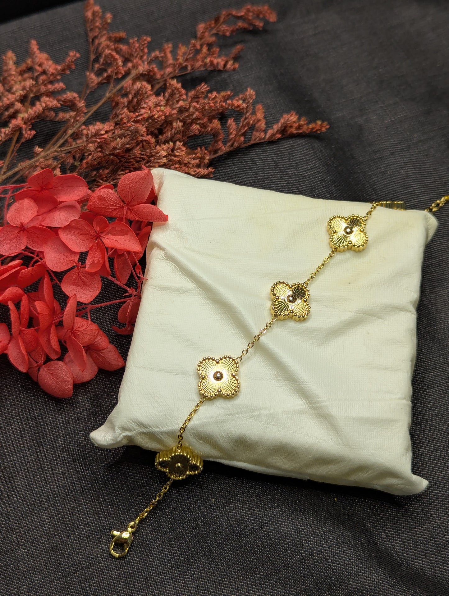 Golden Blossom Bracelet